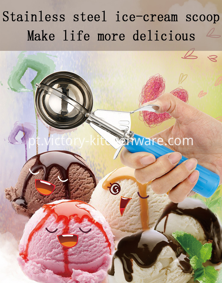 colher de sorvete ice cream scoop